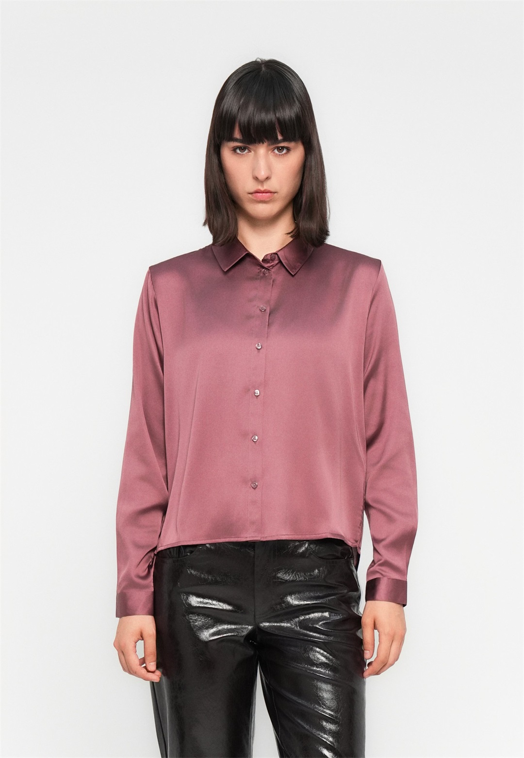 JDY JDYFIFI SHIRT - Hemdbluse - rose brown/rosa