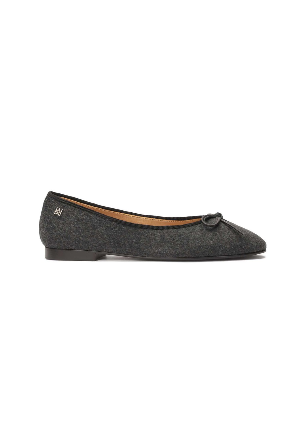 Kazar EILEEN - Klassischer Ballerina - grey tk/grau