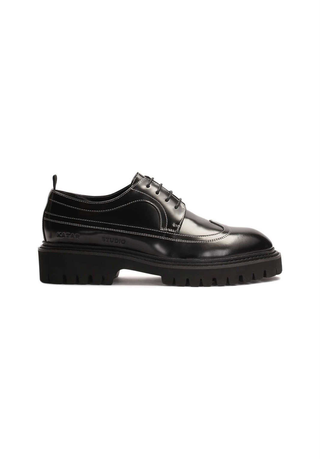 Kazar Studio BLADEN - Schnürer - black/schwarz