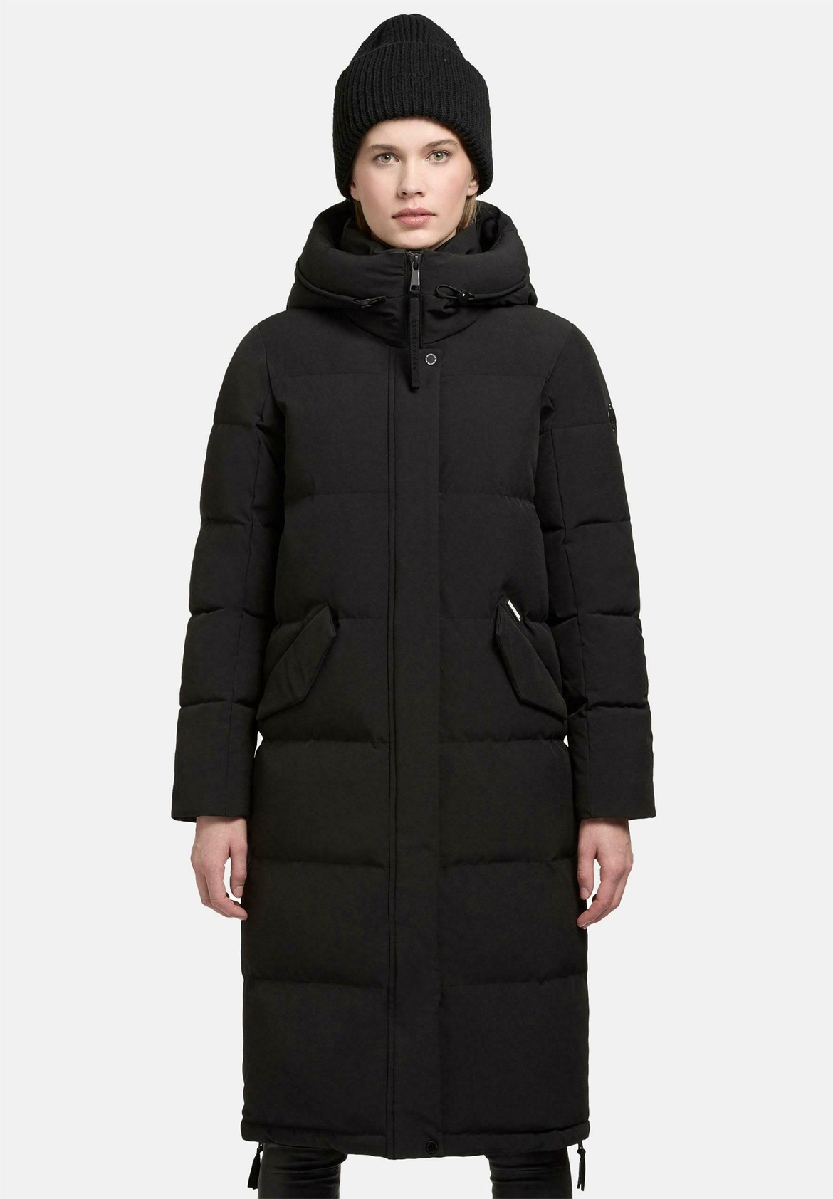 khujo RIAD - Wintermantel - black/schwarz