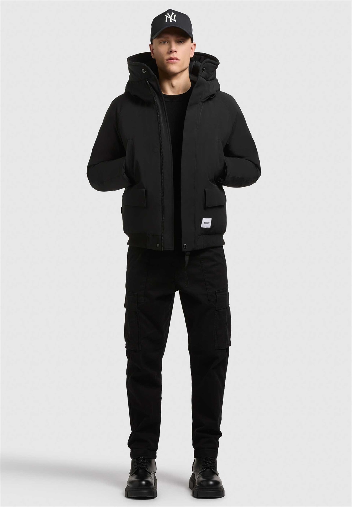 khujo JAFAR - Winterjacke - black/schwarz