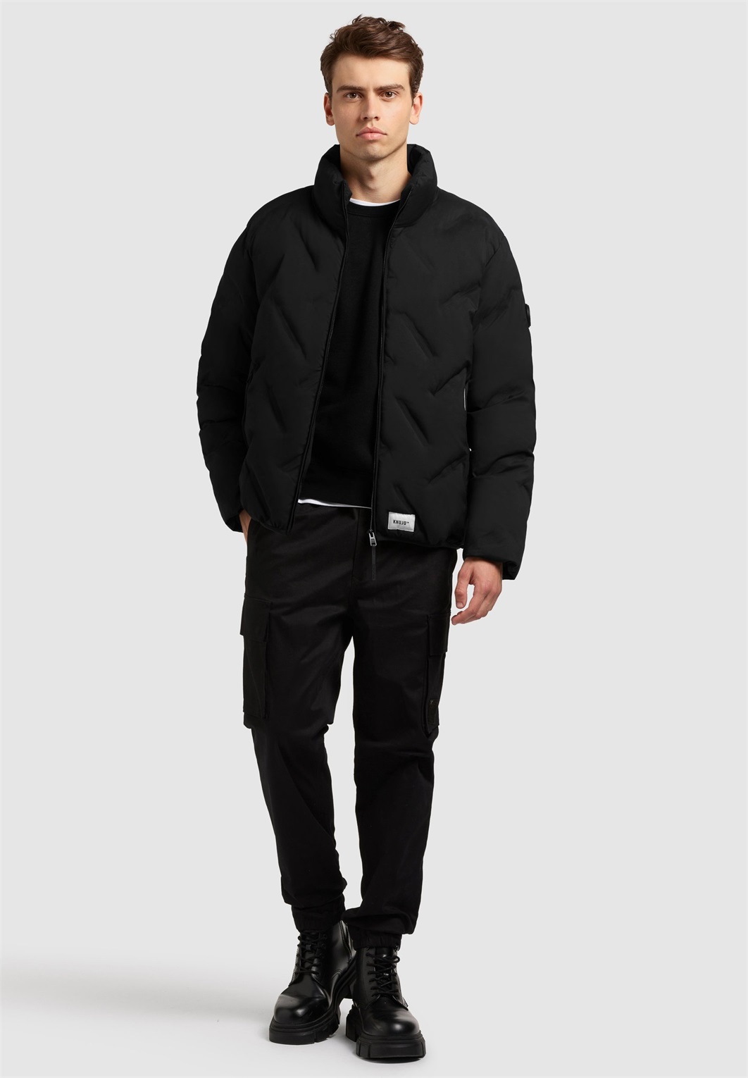 khujo CLOVER - Winterjacke - black/schwarz