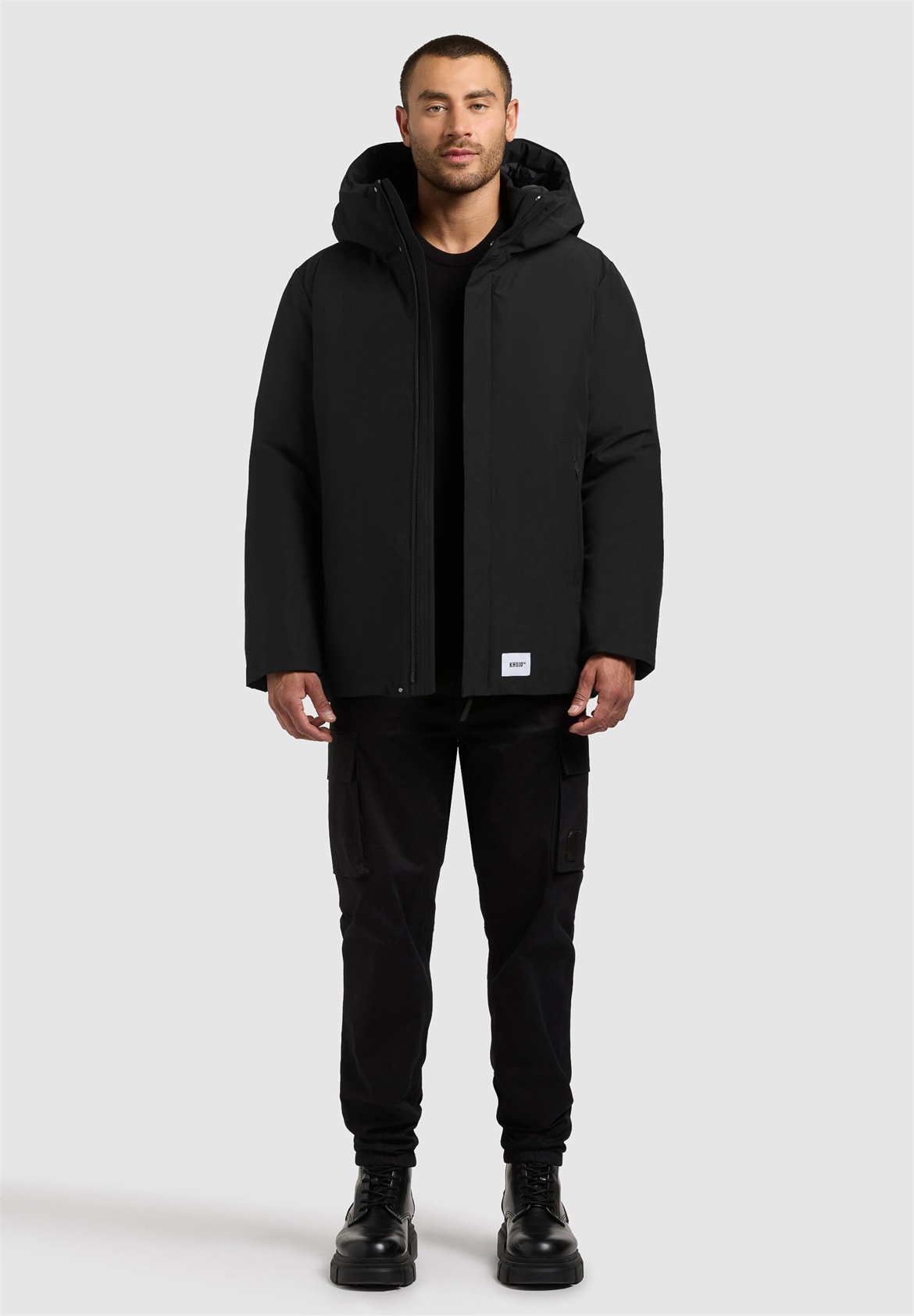 khujo ETIAN - Wintermantel - black/schwarz