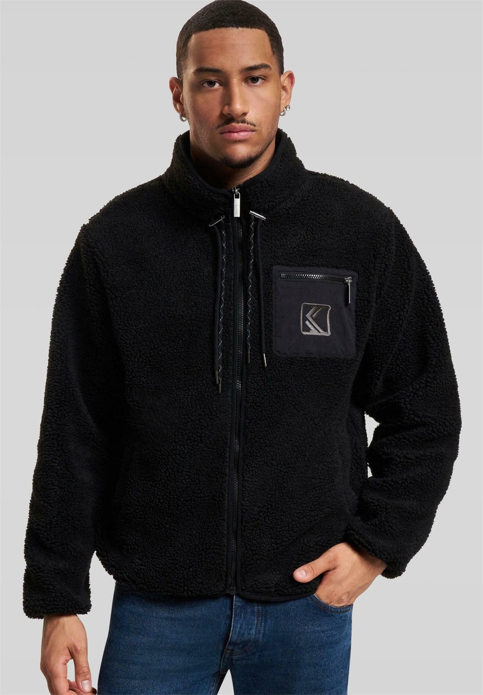 Karl Kani KK OG TEDDY - Winterjacke - black/schwarz