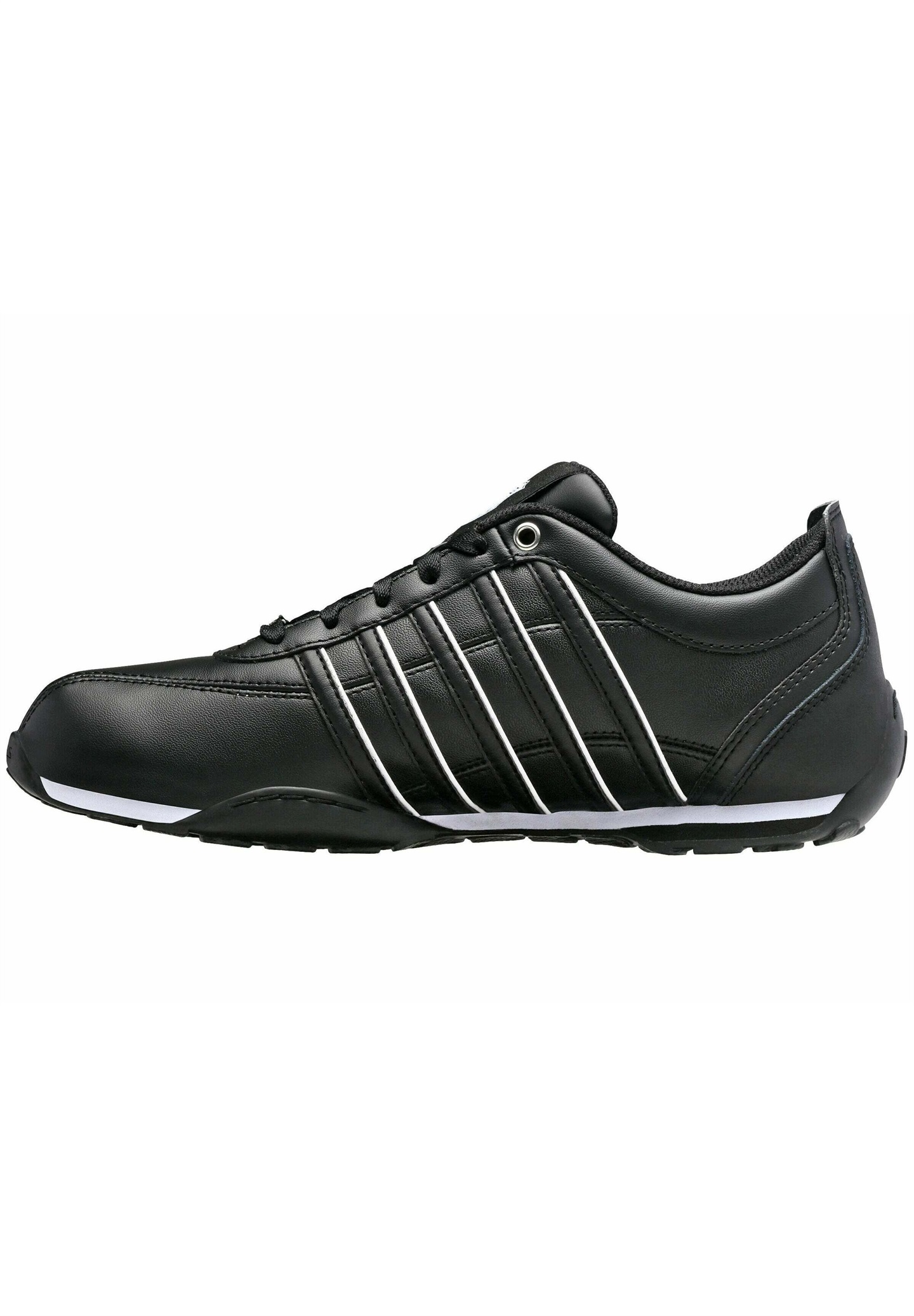 K-SWISS ARVEE - Sneaker low - black-white-silver-split/schwarz