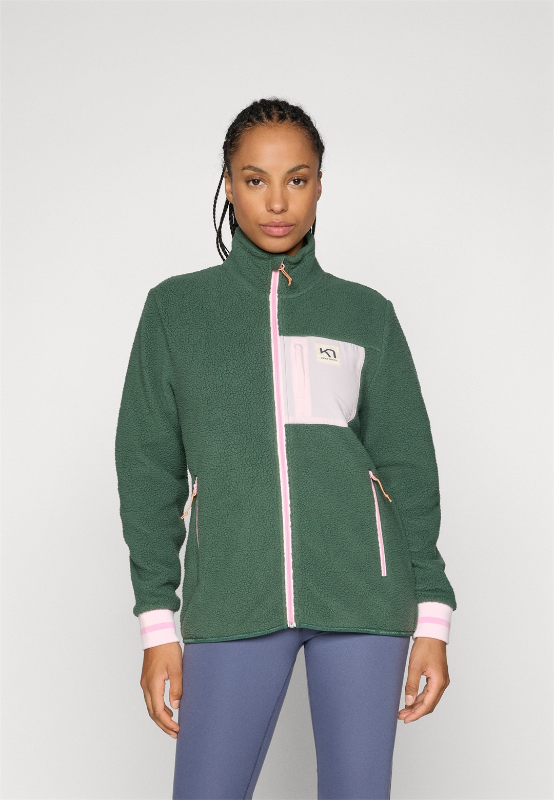 Kari Traa ROTHE MIDLAYER - Fleecejacke - thyme/grün