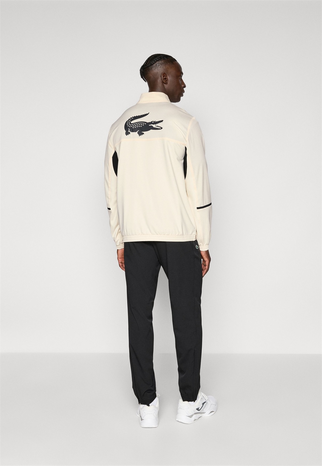 Lacoste Sport TENNIS TRACKSUIT SET - Trainingsanzug - lapland/black/offwhite