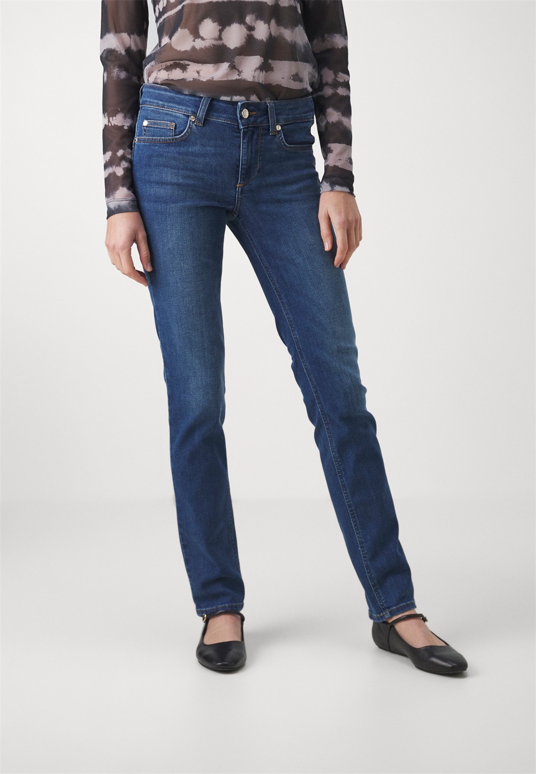 Liu Jo Jeans UP MAGNETIC - Jeans Slim Fit - blue explosion/dark-blue denim