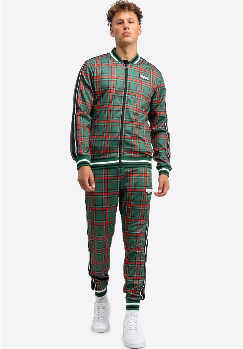 Lonsdale Trainingsanzug - green red black white/grün