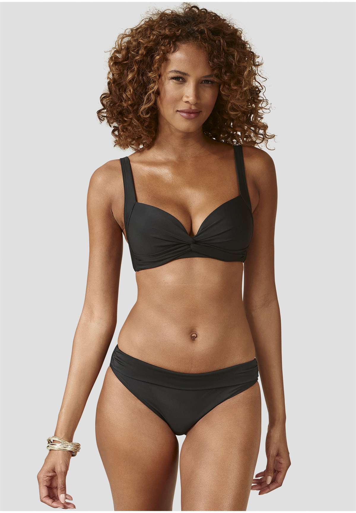 LASCANA ADELE SET - Bikini - schwarz