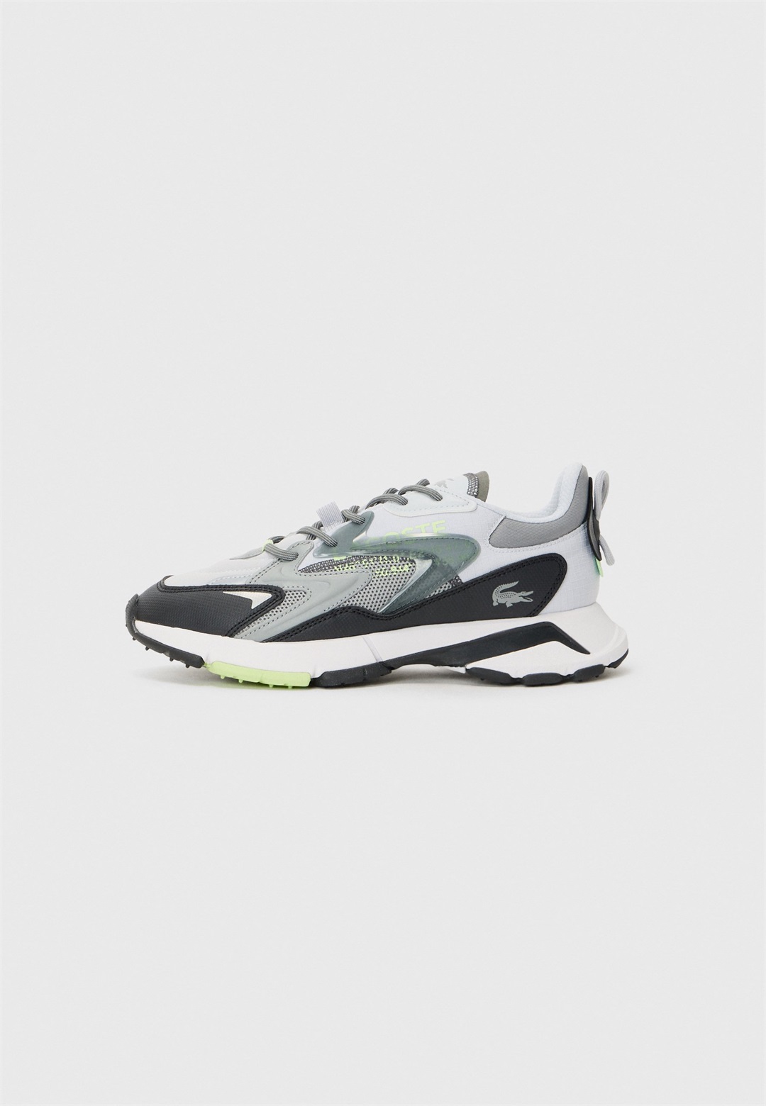 Lacoste NEO TECH - Sneaker low - dark grey/light green/grau