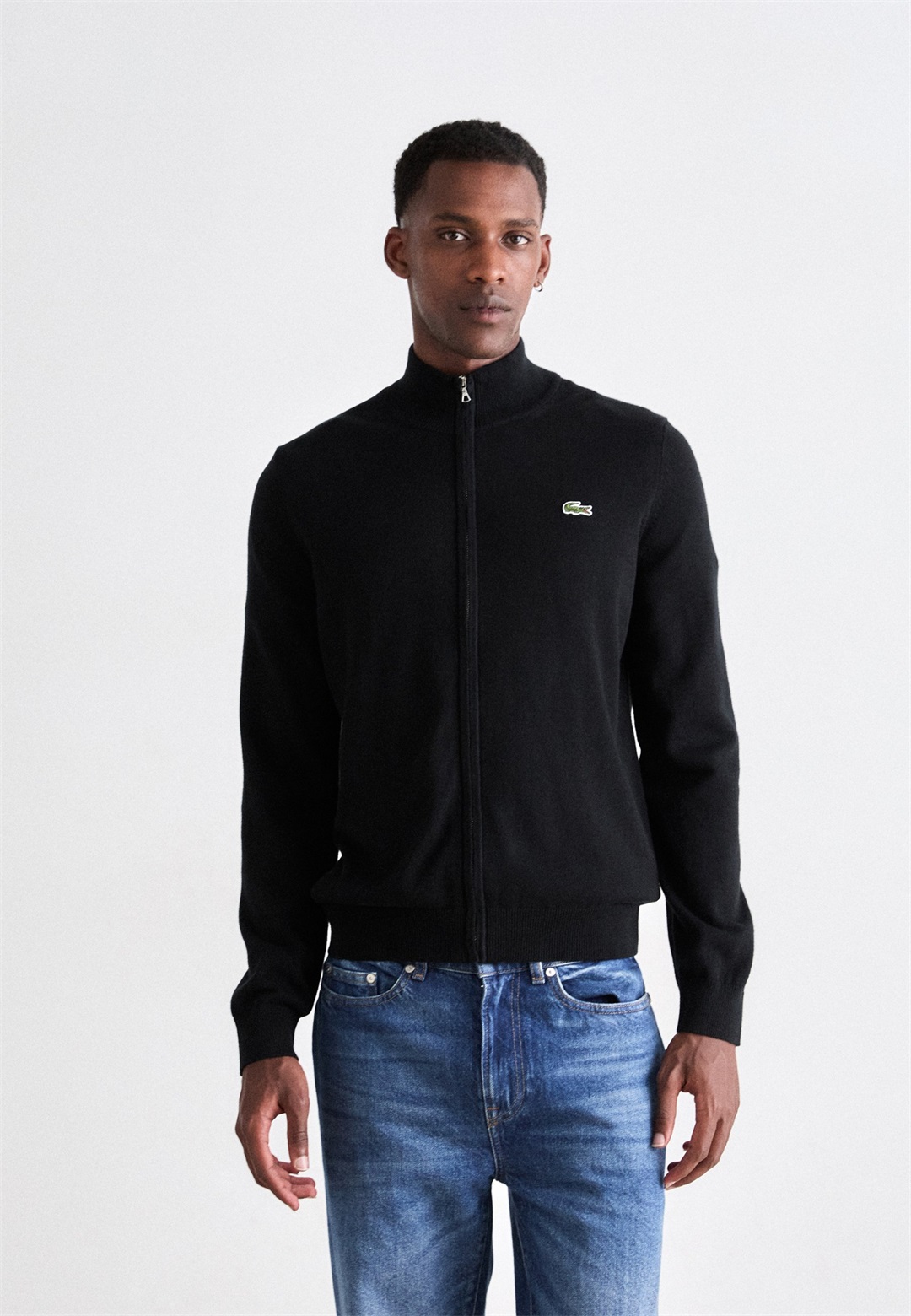 Lacoste UNISEX - Strickjacke - black/schwarz