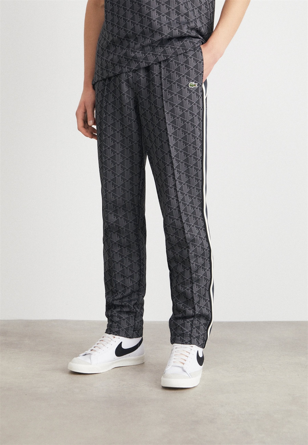 Lacoste UNISEX - Jogginghose - black/graphite/schwarz