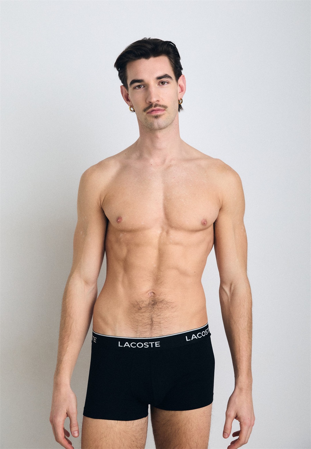 Lacoste COURTS 3 PACK - Boxer Briefs - black/schwarz