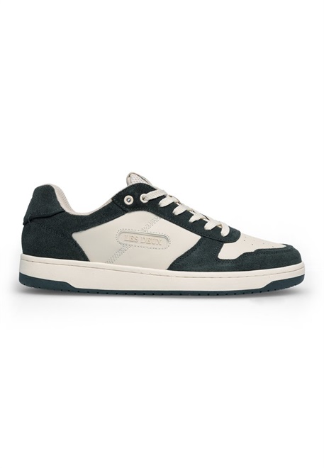 Les Deux WRIGHT - Sneaker low - white/pine green/weiß