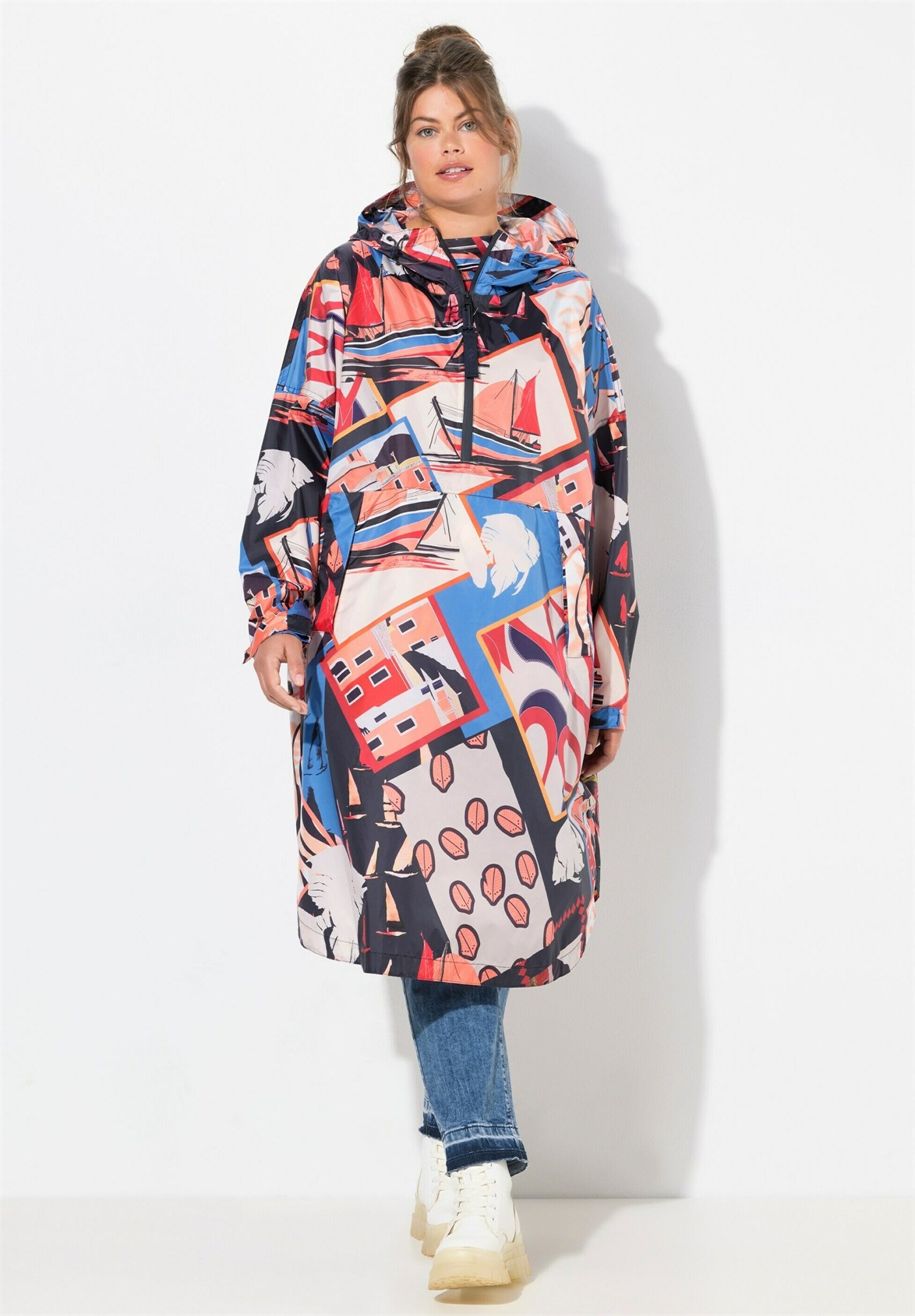 LAURASØN Regenjacke / wasserabweisende Jacke - light red/hellrot