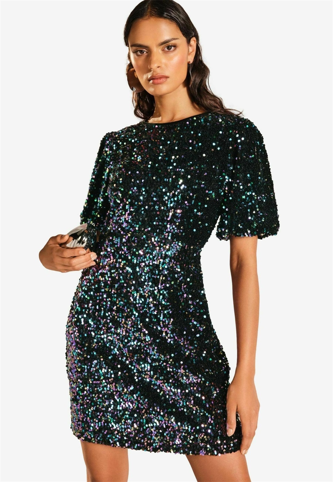 Love & Roses REGULAR FIT - Cocktailkleid/festliches Kleid - multi/blau