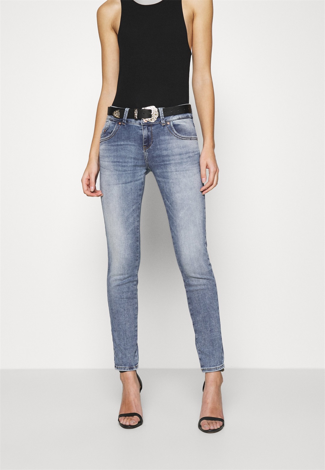LTB Jeans Slim Fit - yule wash/blue denim