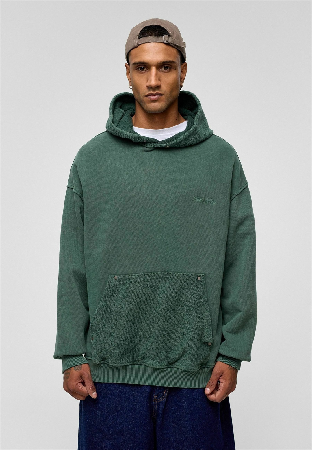 Lucy & Sam Kapuzenpullover - dark green/dunkelgrün