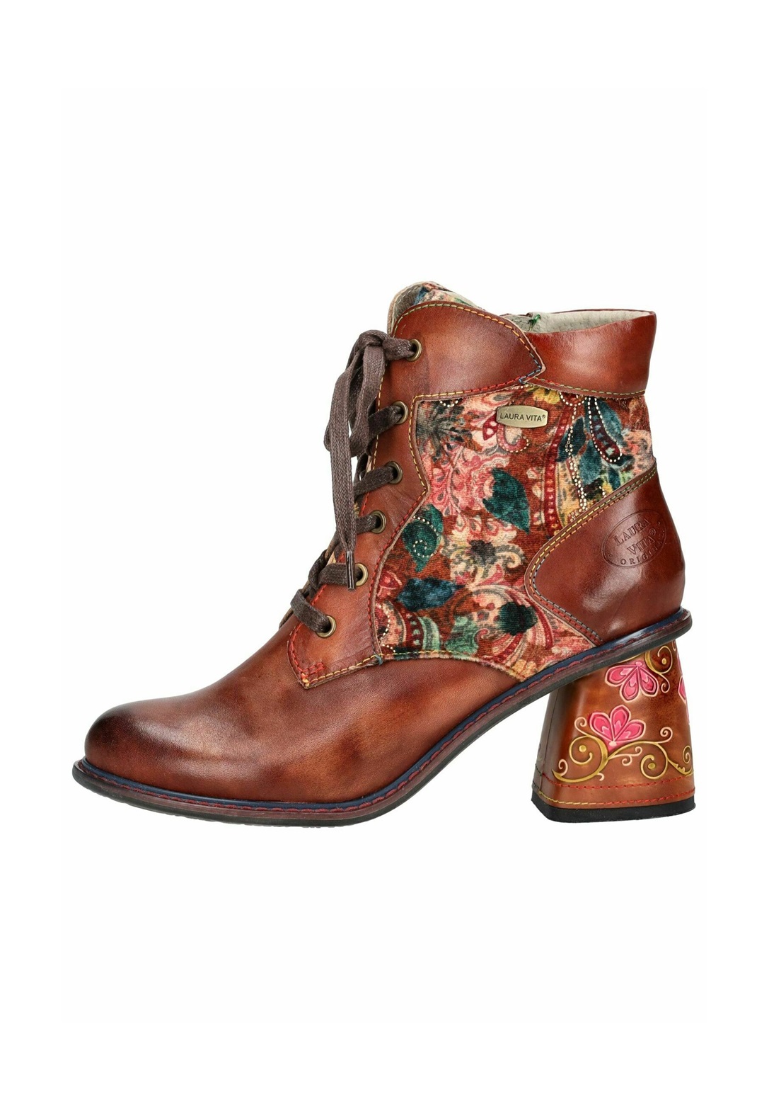 LAURA VITA Cowboy-/Bikerstiefelette - marron/braun
