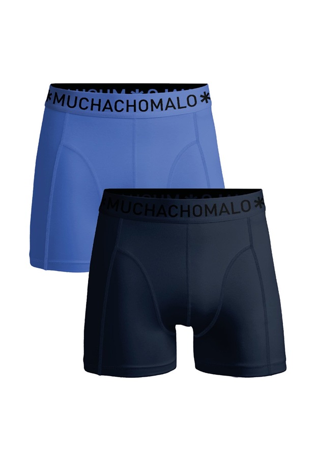MUCHACHOMALO 2 PACK - Boxer Briefs - blue/blau