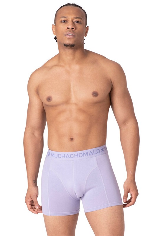 MUCHACHOMALO 3-PACK SOLID - Boxer Briefs - black purple green/schwarz