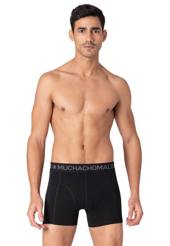 MUCHACHOMALO 3-PACK SOLID - Boxer Briefs - black green yellow/schwarz