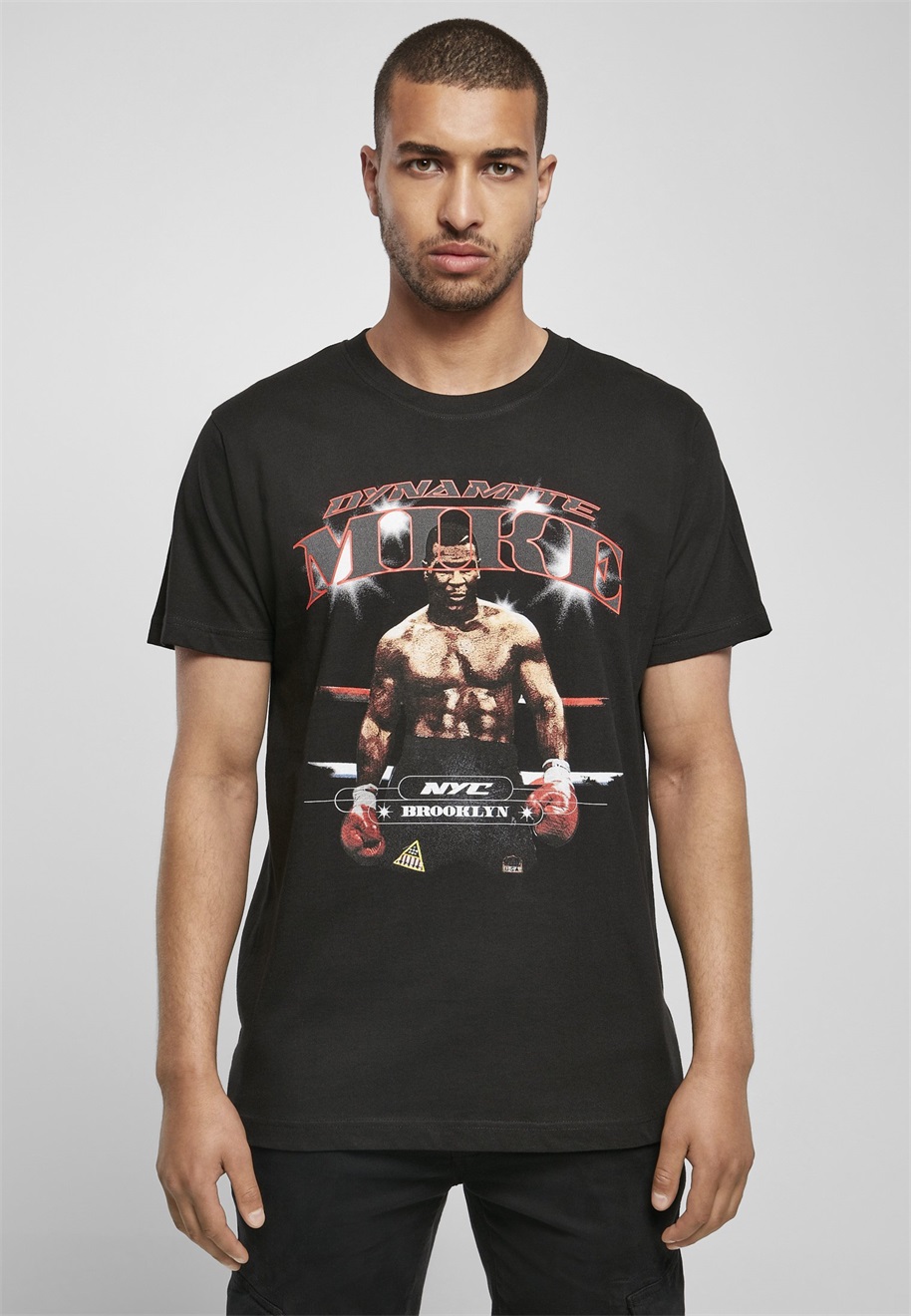 Mister Tee DYNAMITE MIKE - T-Shirt print - black/schwarz