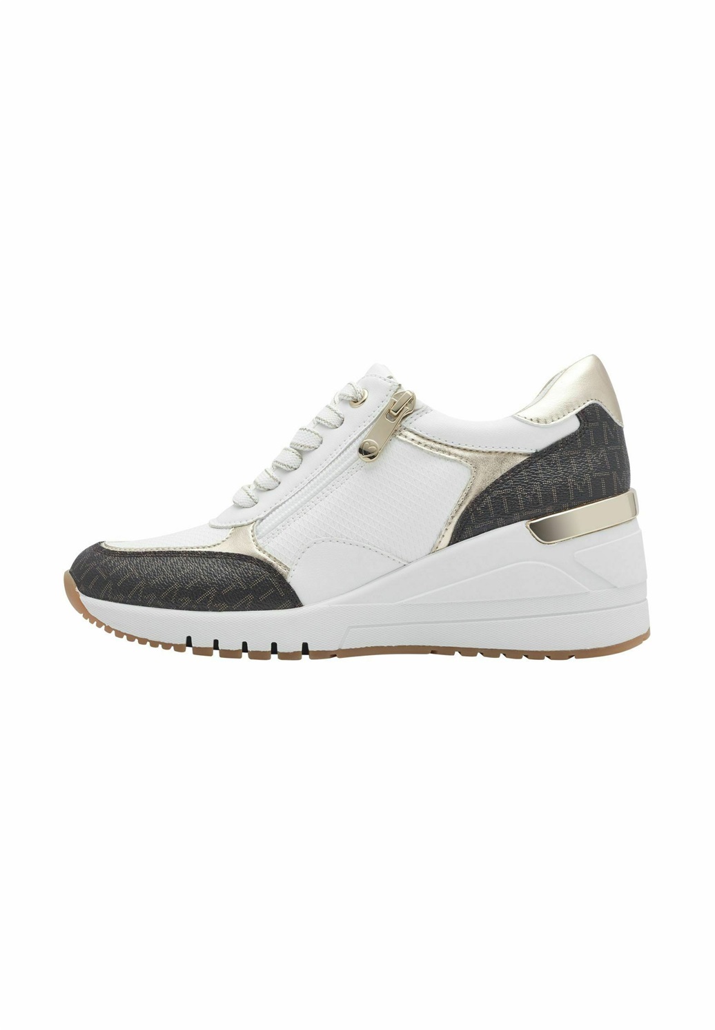 Marco Tozzi SNEAKER - Sneaker low - white comb/weiß