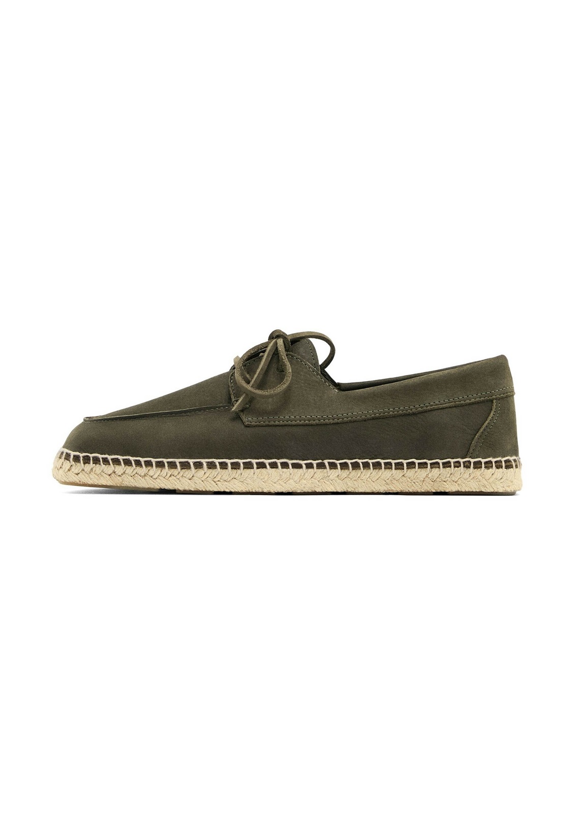Massimo Dutti Sportlicher Schnürer - khaki