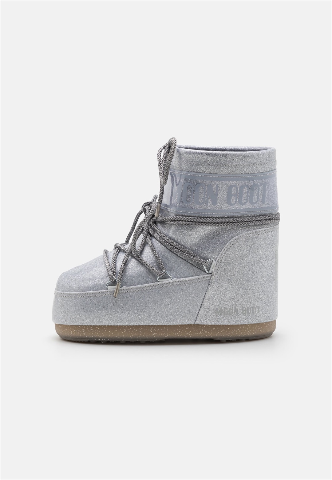 Moon Boot ICON LOW GLITTER UNISEX - Snowboot/Winterstiefel - silver/silberfarben