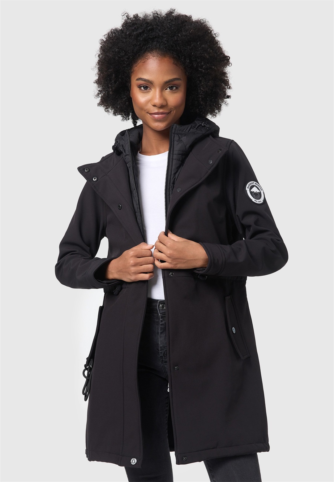 Marikoo MOUNT PRESANELLA - Parka - black/schwarz