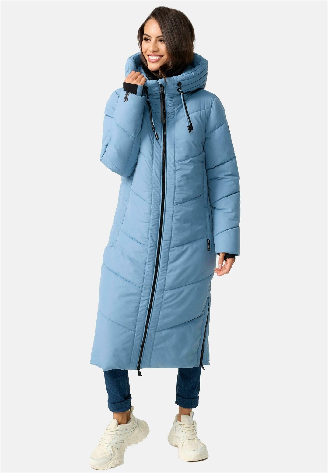 Marikoo NADAREE - Wintermantel - powder blue/blau