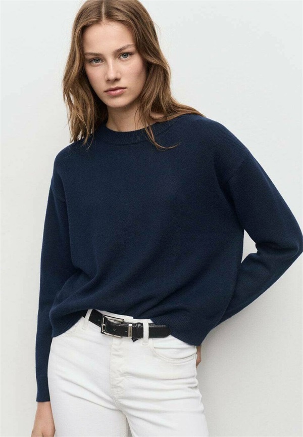 Mango ADULT - Strickpullover - royal blue/royal