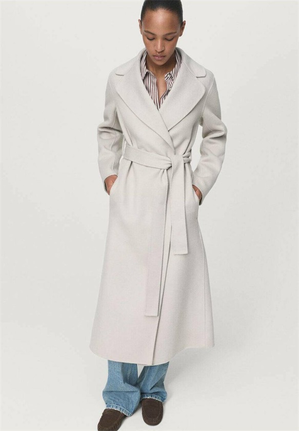 Mango Klassischer Mantel - grey/grau