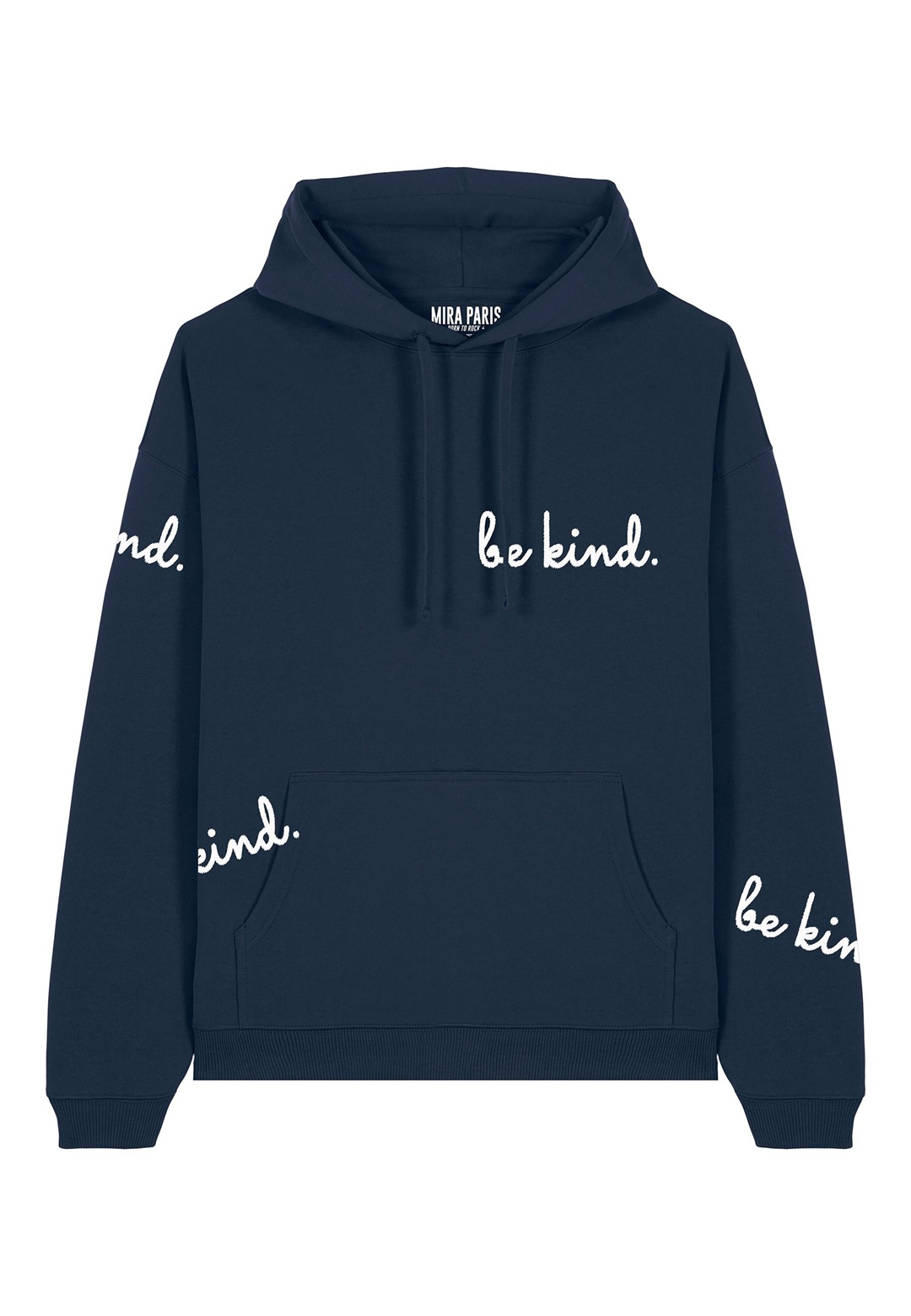 Mira Paris KIND IS KING PRINT HEAVYWEIGHT - Sweatshirt - dark blue/dunkelblau