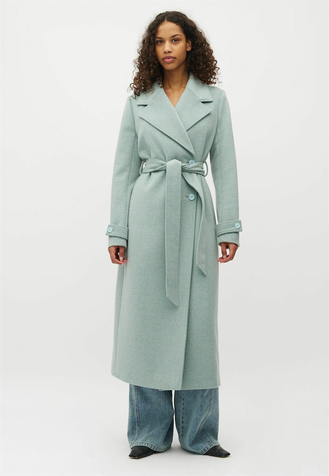 mbyM KASIMIRA-M - Trenchcoat - aquifer/blau