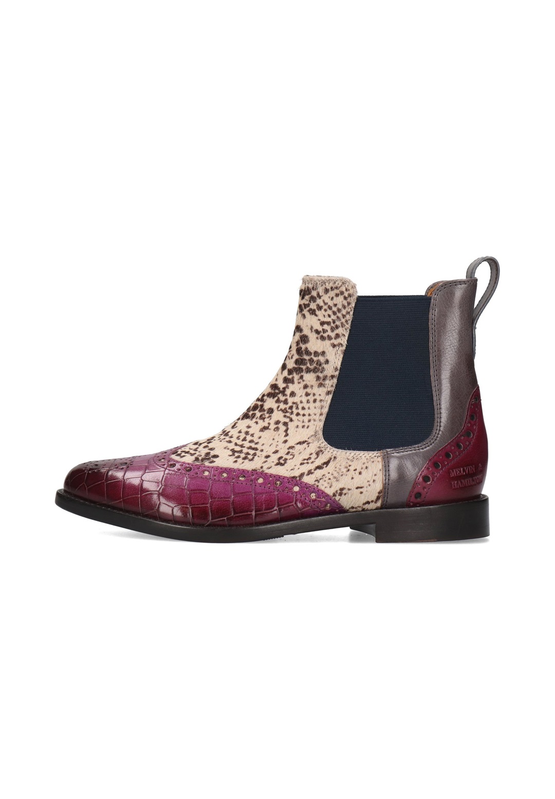 Melvin & Hamilton Cowboy-/Bikerstiefelette - multi/mehrfarbig