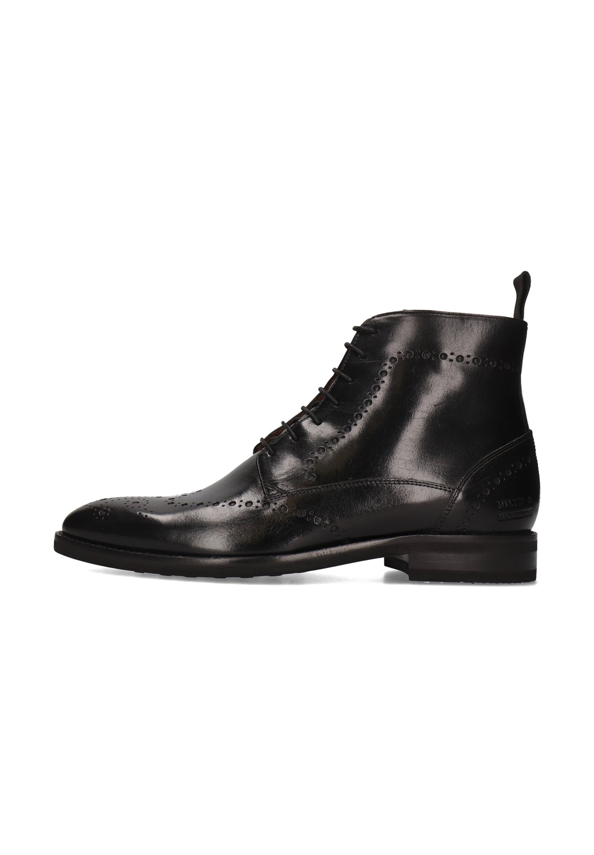 Melvin & Hamilton Schnürstiefelette - noir/schwarz