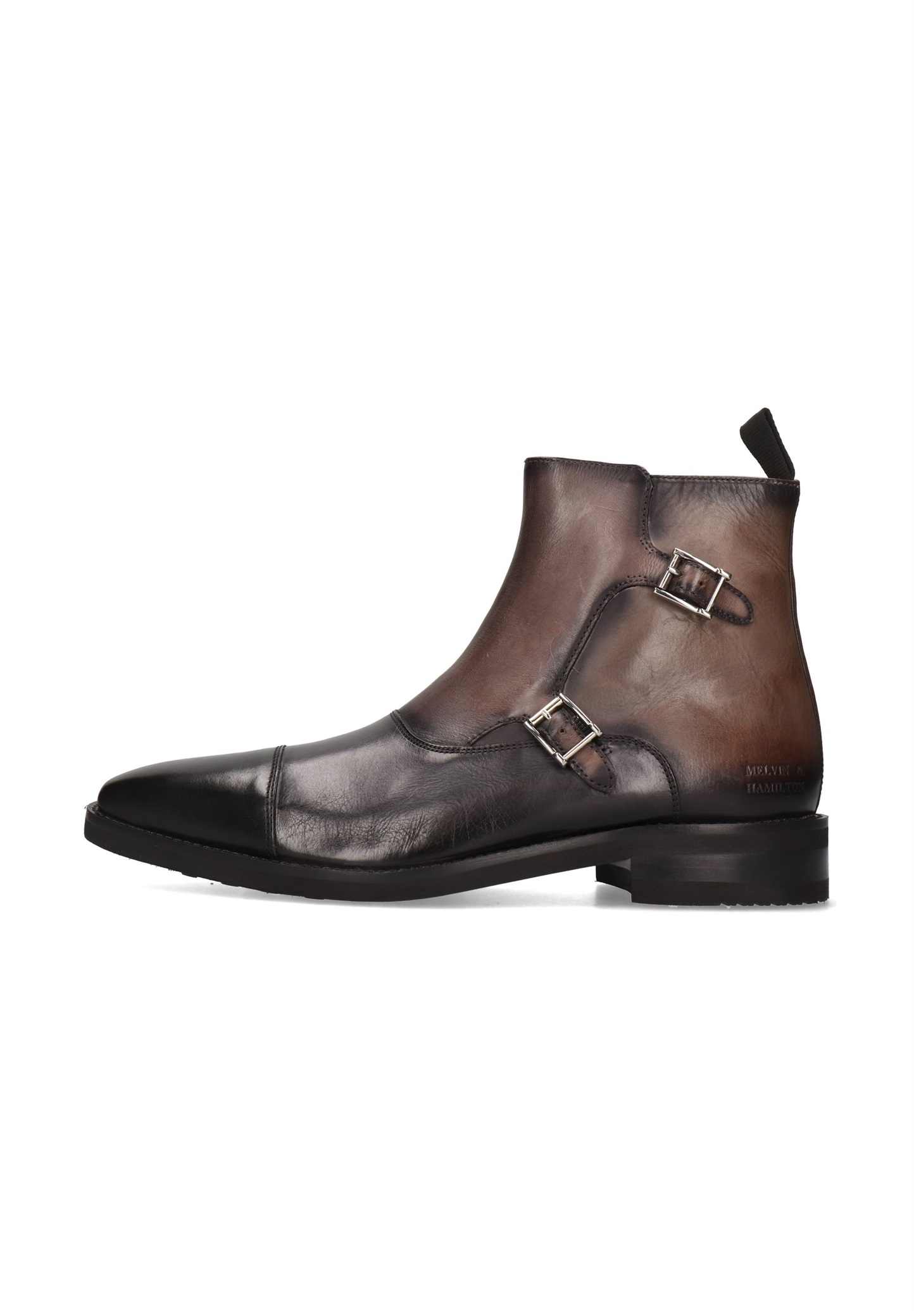 Melvin & Hamilton Cowboy-/Bikerstiefelette - multi/braun