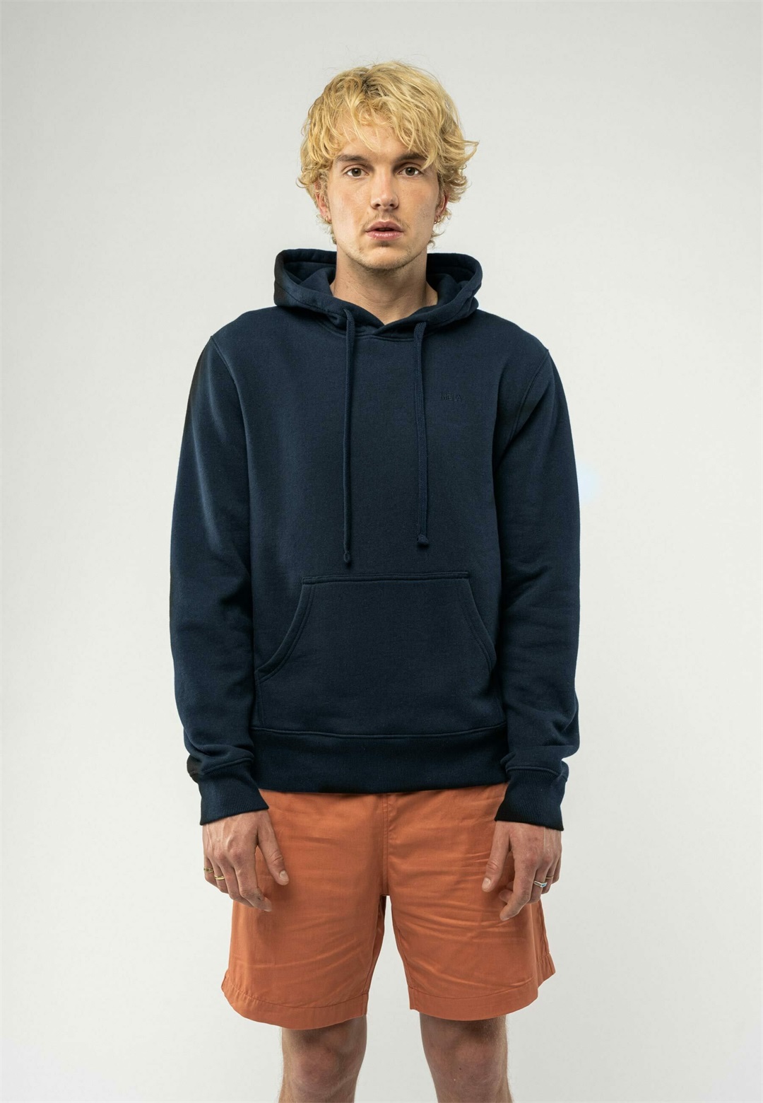 MELA TICAN - Kapuzenpullover - navy/blue denim