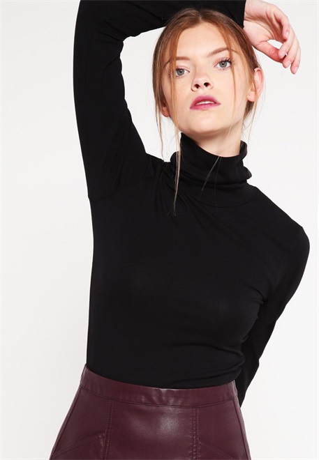 Modström TANNER - Langarmshirt - black/schwarz