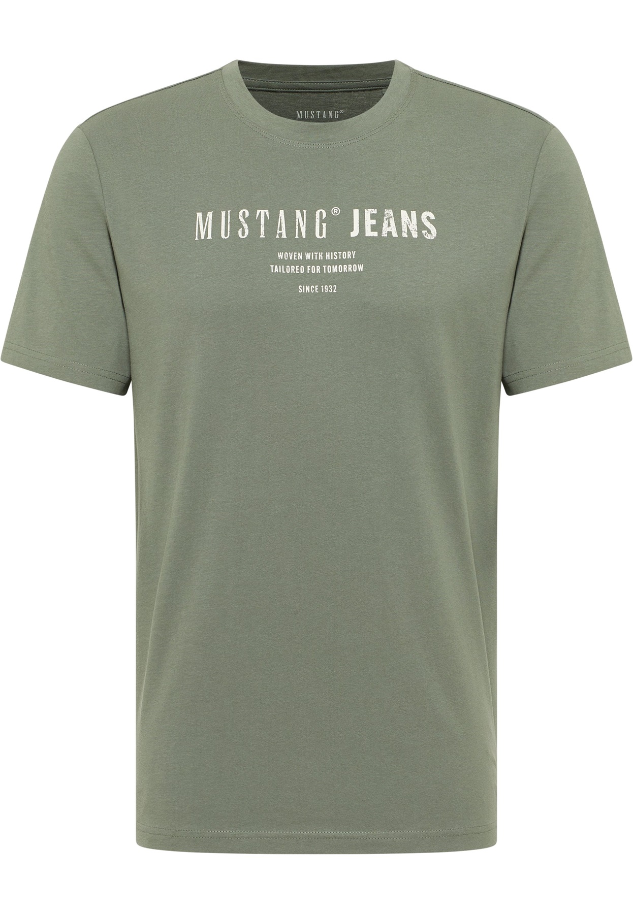 Mustang STYLE AUSTIN - T-Shirt print - grün/dunkelgrün