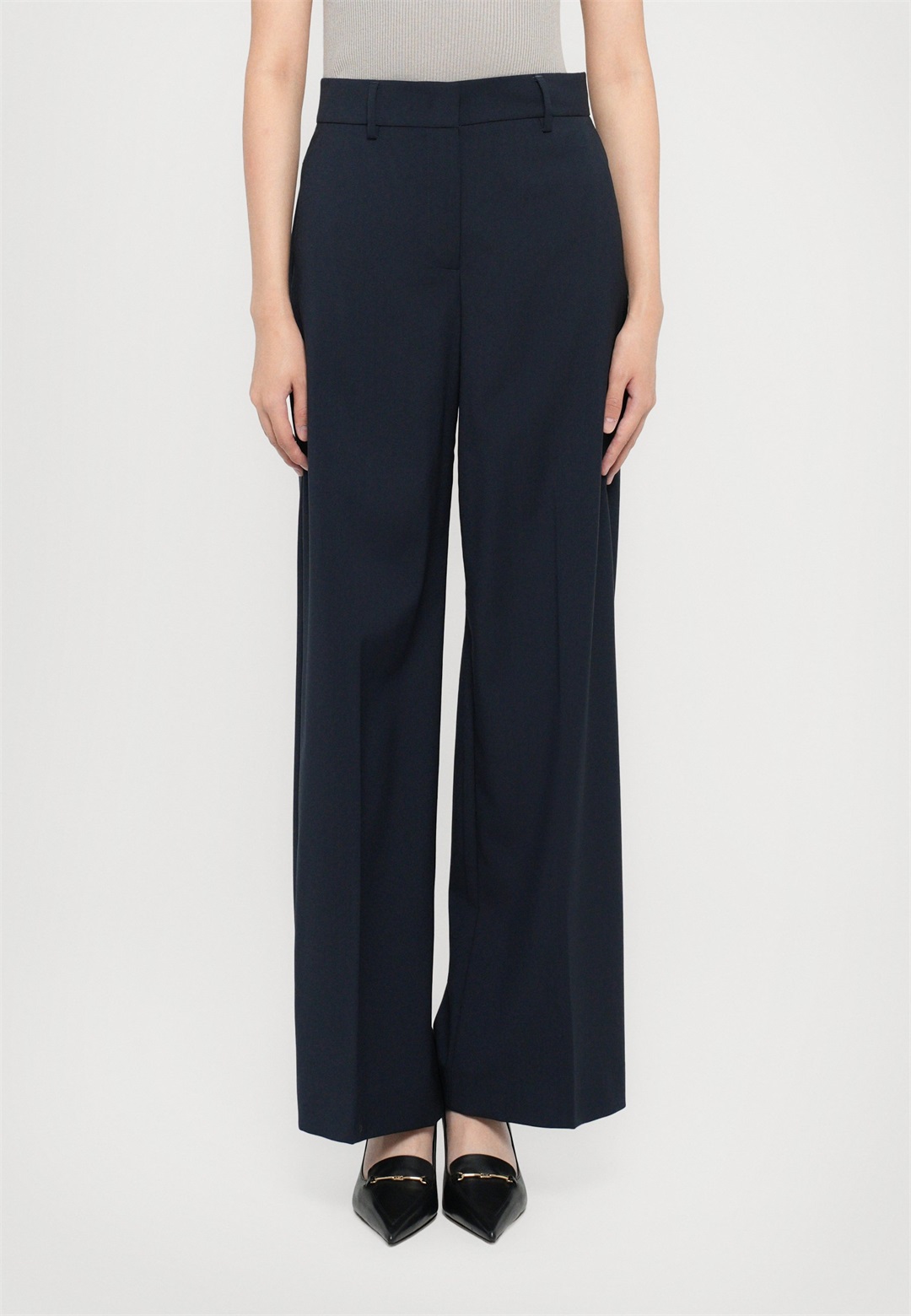 WEEKEND MaxMara VISIVO - Stoffhose - blu/blau