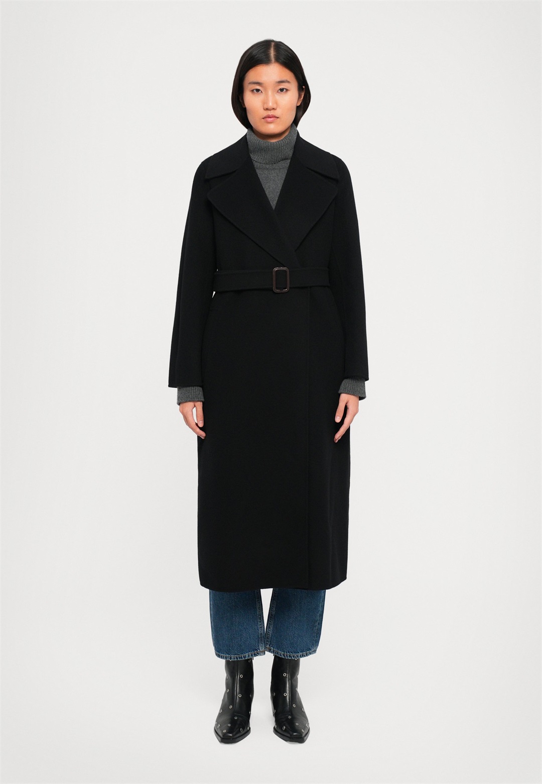 WEEKEND MaxMara MANU - Klassischer Mantel - nero/schwarz