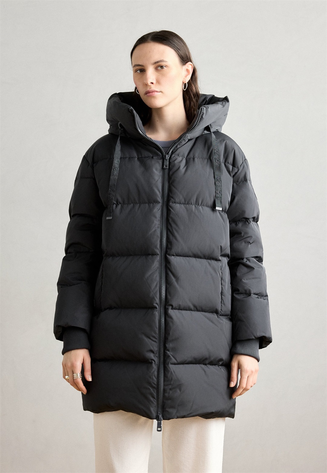 Mos Mosh AVON - Daunenjacke - dark grey/black denim