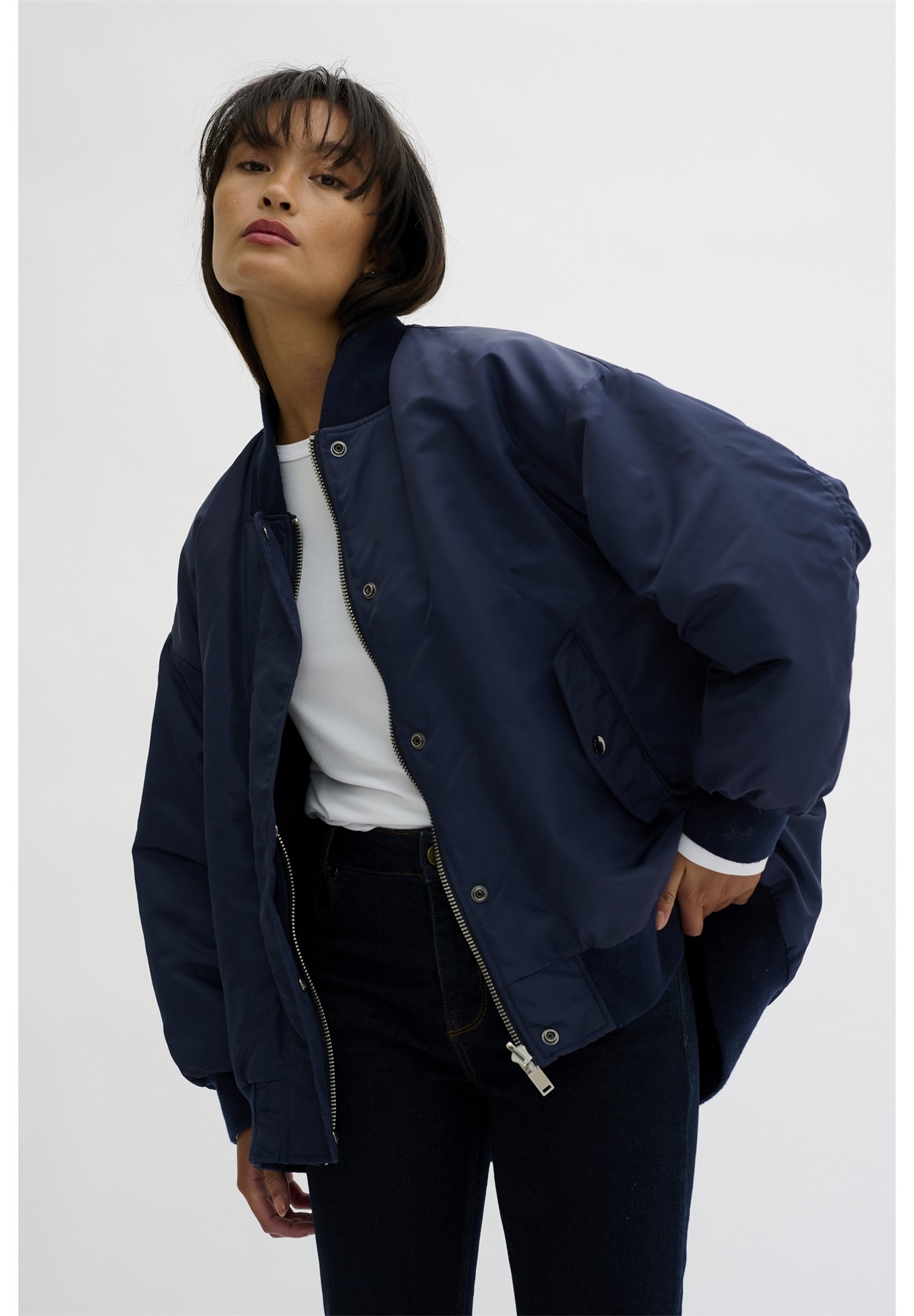 My Essential Wardrobe HELGAMW - Bomberjacke - dark sapphire blue/dunkelblau