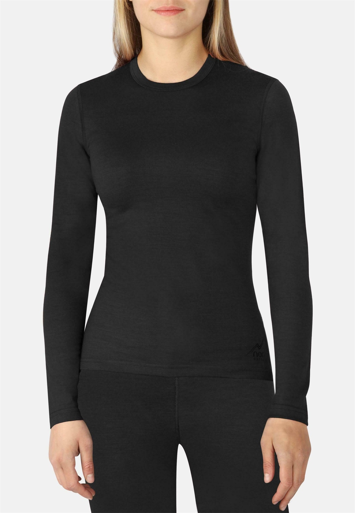 normani Outdoor Sports MANDURAH - Langarmshirt - schwarz