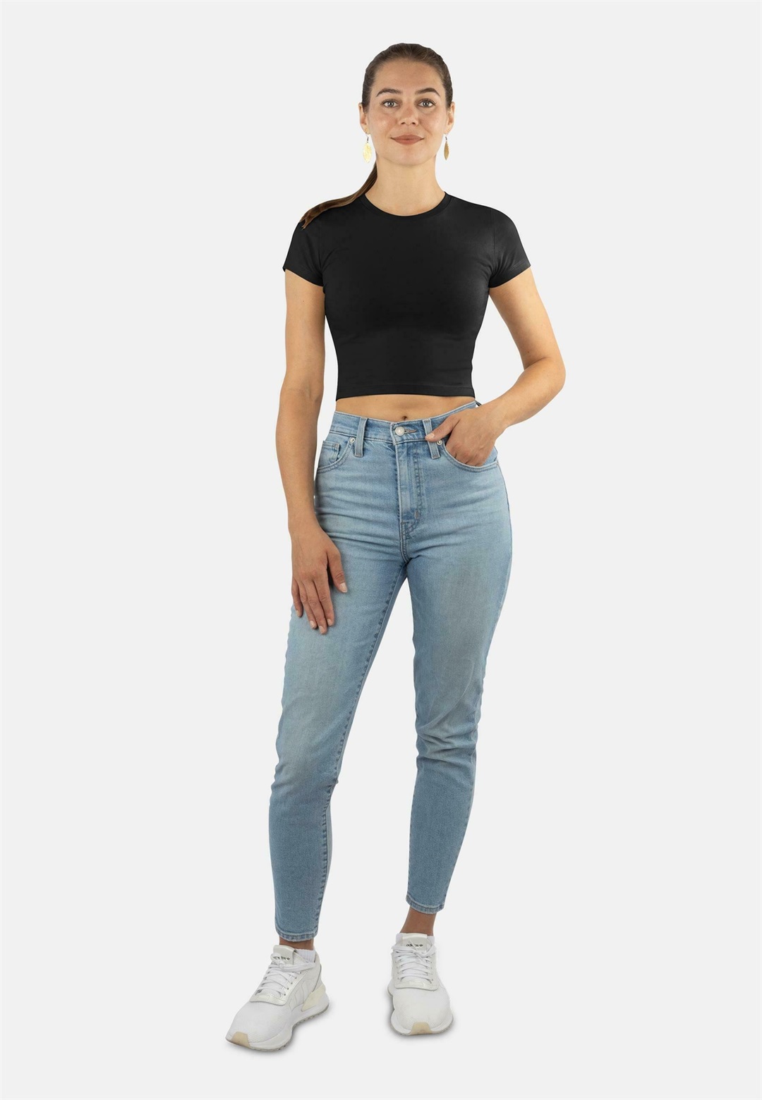 Normani 2 PACK - T-Shirt basic - schwarz