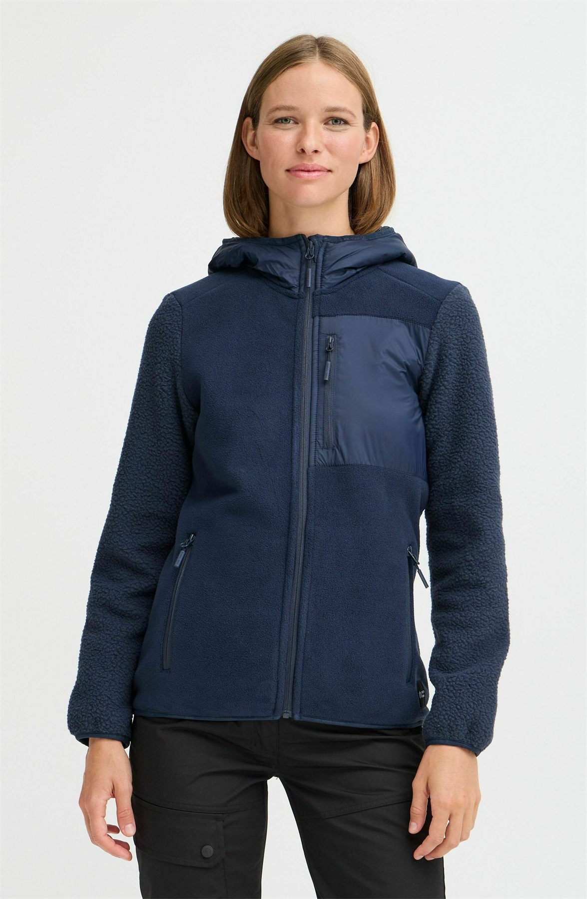 North Bend NBMATTEA W - Fleecejacke - navy blazer/blau North Bend NBMATTEA W - Fleecejacke - navy blazer/blau